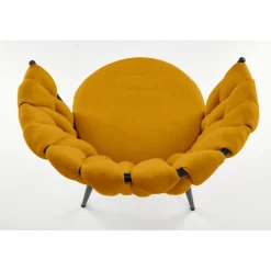 K516 Spisebordsstol - Sennepsgul