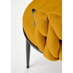 K516 Spisebordsstol - Sennepsgul