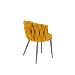 K516 Spisebordsstol - Sennepsgul