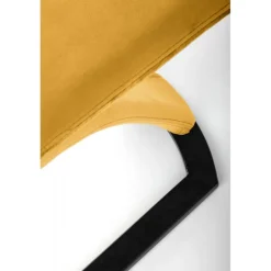 K442 Spisebordsstol - Sennepsgul