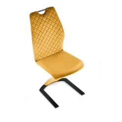 K442 Spisebordsstol - Sennepsgul