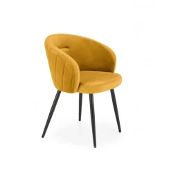 K430 Spisebordsstol - Sennepsgul