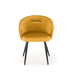 K430 Spisebordsstol - Sennepsgul