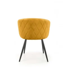 K430 Spisebordsstol - Sennepsgul