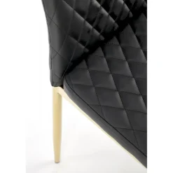 K501 Spisebordsstol - Sort