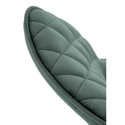 K520 Spisebordsstol - Sort / Mørkegrøn