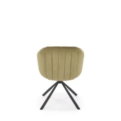 K533 Spisebordsstol - Sort / Oliven