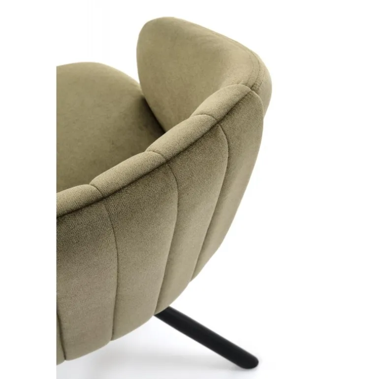 K533 Spisebordsstol - Sort / Oliven