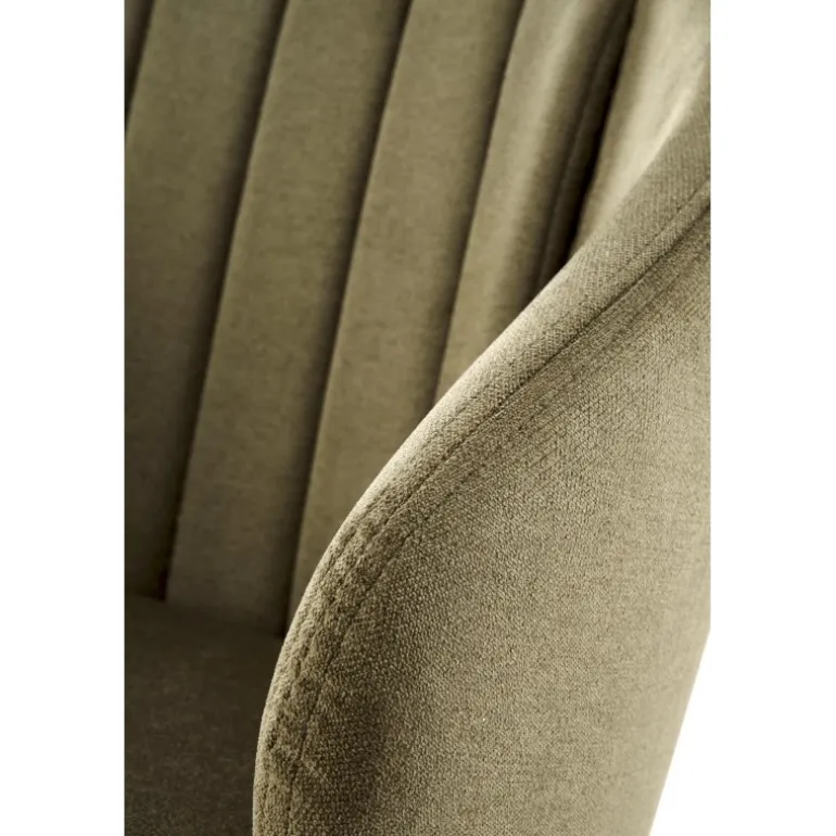 K533 Spisebordsstol - Sort / Oliven