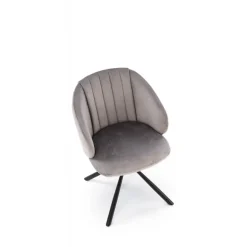 K533 Spisebordsstol - Sort/Grå