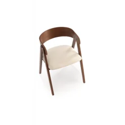 K562 Spisebordsstol - Valnød / lys Beige