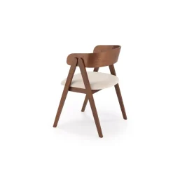 K562 Spisebordsstol - Valnød / lys Beige