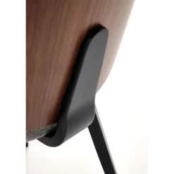 K563 Spisebordsstol - Valnød / Grå / Sort