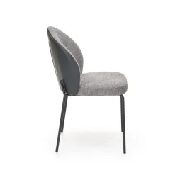 K471 Spisebordsstol Grå/Sort