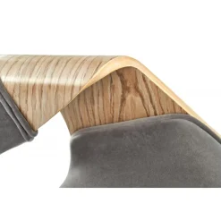 K396 Spisebordsstol lys eg / Grå