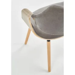 K396 Spisebordsstol lys eg / Grå