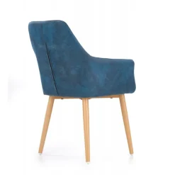 K287 Spisebordsstol marineblå