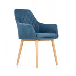 K287 Spisebordsstol marineblå