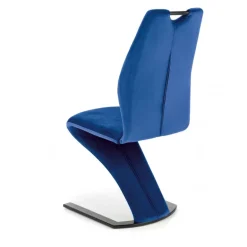 K442 Spisebordsstol Mørkeblå