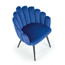 K410 Spisebordsstol mørkeblå