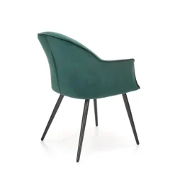 K468 Spisebordsstol Mørkegrøn