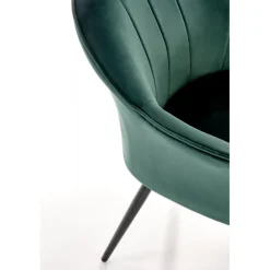 K468 Spisebordsstol Mørkegrøn