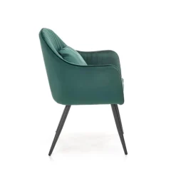 K464 Spisebordsstol Mørkegrøn