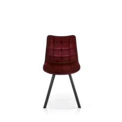 K332 Spisebordsstol mørkerød