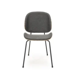 K467 Spisebordsstol Naturlig eg / MørkeGrå