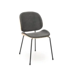 K467 Spisebordsstol Naturlig eg / MørkeGrå