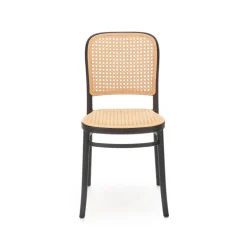 K483 Spisebordsstol Natur/Sort