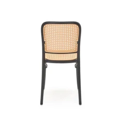 K483 Spisebordsstol Natur/Sort