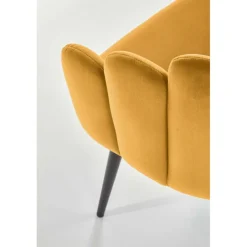 K410 Spisebordsstol Sennepsgul