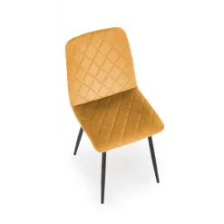 K525 Spisebordsstol Sennepsgul