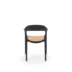 K530 Spisebordsstol Sort / Naturlig