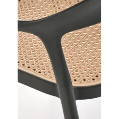 K530 Spisebordsstol Sort / Naturlig