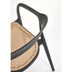 K530 Spisebordsstol Sort / Naturlig