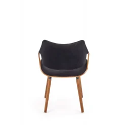 K396 Spisebordsstol Valnød / Sort