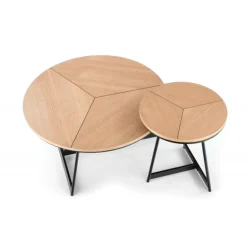 KARIDA-S Naturlig eg / Sort