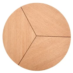 KARIDA-S Naturlig eg / Sort