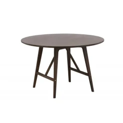 Kaseindon Rundt spisebord - Mørkebrun