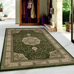 Kashmir tæppe - Grøn