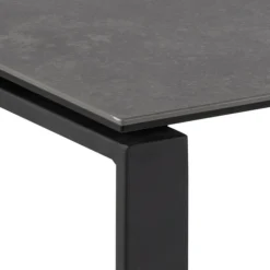 Katrine sofabord sort glas