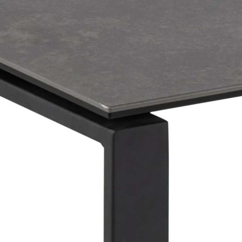 Katrine sofabord sort glas