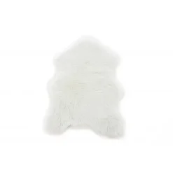 Katy Imiteret Fåreskind - Hvid