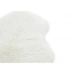 Katy Imiteret Fåreskind - Hvid