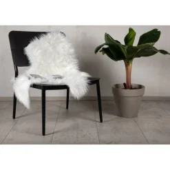 Katy Imiteret Fåreskind - Hvid