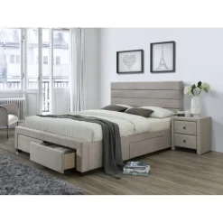 KAYLEON 160x200cm seng med skuffer