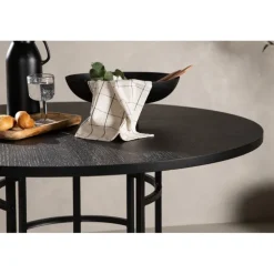 København Rundt spisebord - Sort