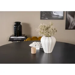 København Rundt Spisebordssæt - Sort og Messing